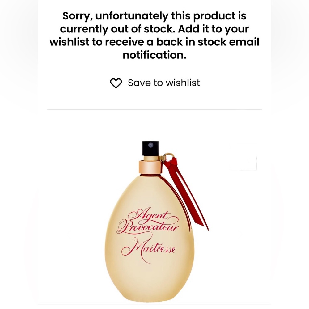 Agent Provocateur Maitresse Eau de Parfum Spray - Picture 12 of 15